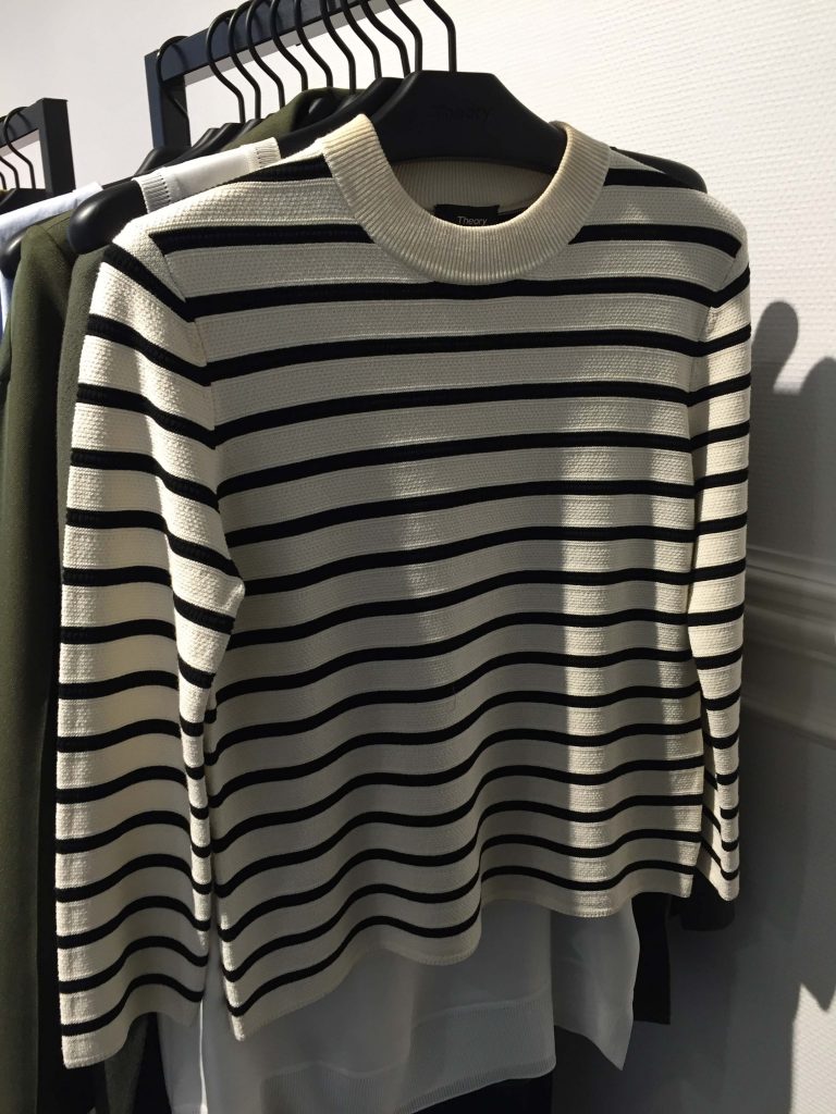 stripes sweater theory